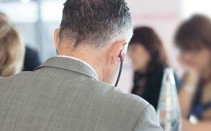 intérprete de conferencias en Barcelona - reunion
