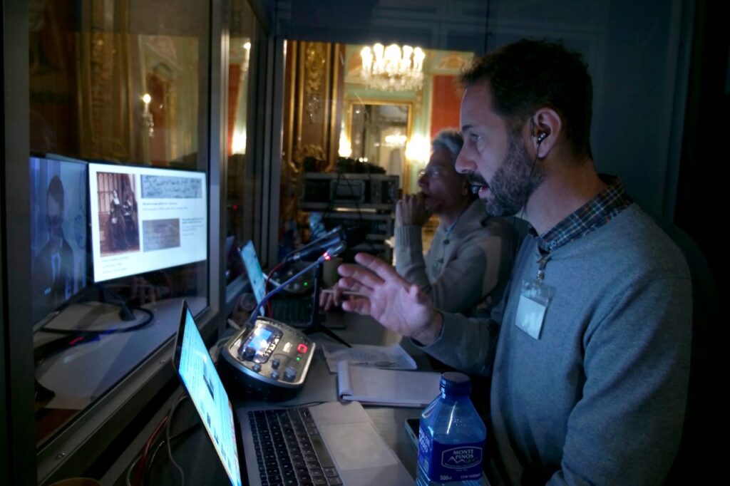 interpretación simultánea para museos - interpretes